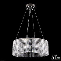 Хрустальная подвесная светодиодная люстра APL LED Sicilia SH02.55.A.Ni.4000