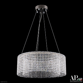 Хрустальная подвесная светодиодная люстра APL LED Sicilia SH02.55.A.Ni.4000