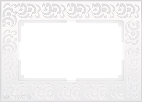 Рамка для двойной розетки (белый) Werkel WL05-Frame-01-DBL-white