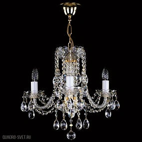 Подвесная хрустальная люстра ArtGlass FRANCESCA III. CE