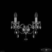 Бра хрустальное Bohemia IVELE Crystal 1415B/2/165 Ni