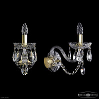 Бра с хрусталем Bohemia IVELE Crystal 1402B/1/195/XL G