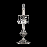 Настольная лампа с хрусталем Bohemia Ivele Crystal Florence 71100L/1-37 NB