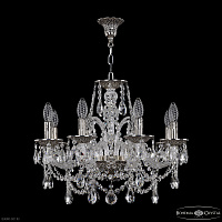 Хрустальная подвесная люстра Bohemia IVELE Crystal 16211/8/195 NB