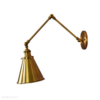 Бра Lumina Deco RUBI LDW B007-2 BRASS