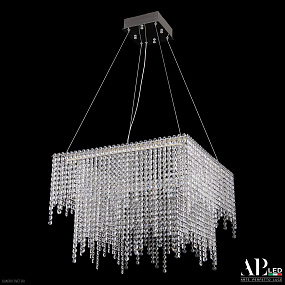 Хрустальная подвесная светодиодная люстра APL LED Sicilia SH04.52.D.Ni.4000