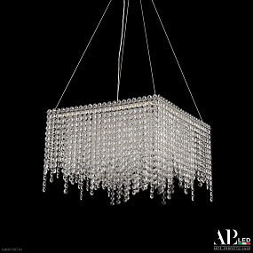 Хрустальная подвесная светодиодная люстра APL LED Sicilia SH03.40.B.Ni.4000