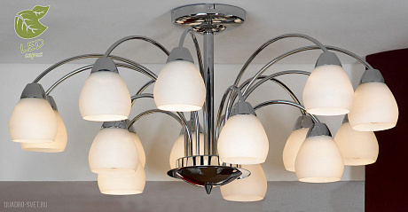 Большая люстра Lussole Loft APIRO GRLSF-2403-15