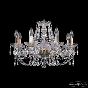 Хрустальная подвесная люстра Bohemia IVELE Crystal 1406/8/195/Pa