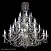 Люстра подвесная ARTGLASS AURELIE 42 NICKEL CE