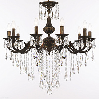 Хрустальная подвесная люстра Bohemia IVELE Crystal AL78101/10/250 B PD