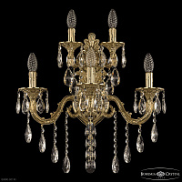 Бра с хрусталем Bohemia Ivele Crystal Florence 7101B16/3+2/210 B G