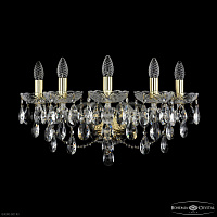 Бра с хрусталем Bohemia IVELE Crystal 1415B/5/200/XL G