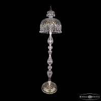Хрустальный торшер Bohemia IVELE Crystal 14781T1/35-145 G Balls