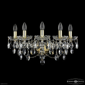 Бра с хрусталем Bohemia IVELE Crystal 1415B/5/200/XL G