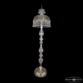 Хрустальный торшер Bohemia IVELE Crystal 14781T1/35-145 G Balls