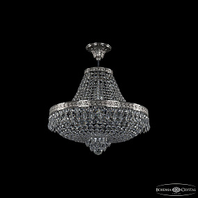 Хрустальная подвесная люстра Bohemia IVELE Crystal 19271/H1/45IV Ni