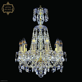 Хрустальная подвесная люстра Bohemia Art Classic 11.21.10.141.XL-62.Gd.Sp