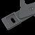 Фиксатор для накладного монтажа магнитного трека Maytoni Accessories for tracks TRA004HS-21S