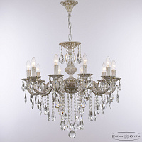 Хрустальная подвесная люстра Bohemia IVELE Crystal AL78101/10/210 B WMG