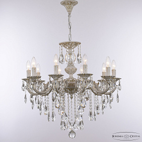 Хрустальная подвесная люстра Bohemia IVELE Crystal AL78101/10/210 B WMG
