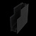 Угловой коннектор внутренний для магнитного трека Maytoni Accessories for tracks TRA004ICL-21B