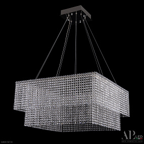 Хрустальная подвесная светодиодная люстра APL LED Sicilia SH04.71.C.Ni.4000