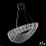 Хрустальная подвесная светодиодная люстра APL LED Sicilia SH509.0.70.R.Ni.4000.Clear.731