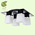 Люстра потолочная Lussole Loft LENTE GRLSC-2507-04