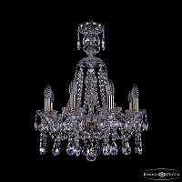 Большая хрустальная люстра Bohemia IVELE Crystal 1413/8/165/XL-61 Pa