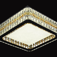 Хрустальная потолочная светодиодная люстра Lumina Deco Vesuvio DDС 6650-500