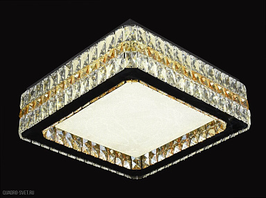 Хрустальная потолочная светодиодная люстра Lumina Deco Vesuvio DDС 6650-500