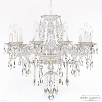 Хрустальная подвесная люстра Bohemia IVELE Crystal AL16315/10/240 WG