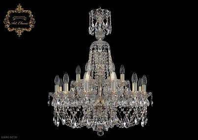 Хрустальная подвесная люстра Bohemia Art Classic 11.21.12+6.220.XL-82.Gd.Sp