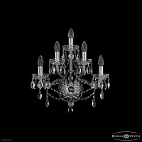Бра хрустальное Bohemia IVELE Crystal 1415B/2+2+1/165 Ni