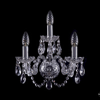Бра хрустальное Bohemia IVELE Crystal 1400/3/Ni/BIG