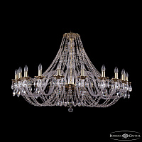 Хрустальная подвесная люстра Bohemia IVELE Crystal 1606/20/460/GB