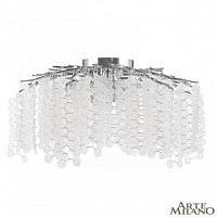 Потолочная хрустальная люстра Arte Milano 235001/D700/6/C Cr