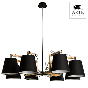 Люстра подвесная Arte Lamp PINOCCIO A5700LM-8BK