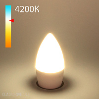 Светодиодная лампа "Свеча" C37 8W 4200K E27 Elektrostandard BLE2716