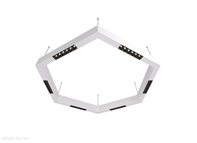 Подвесной светодиодный светильник 0,9м 36Вт 34° Donolux Eye-hex DL18515S111W36.34.900BW