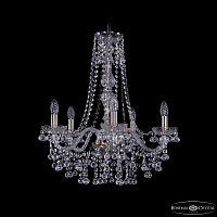 Хрустальная подвесная люстра Bohemia IVELE Crystal 1409/5/195/h-63 Pa