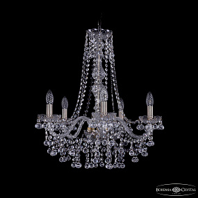 Хрустальная подвесная люстра Bohemia IVELE Crystal 1409/5/195/h-63 Pa