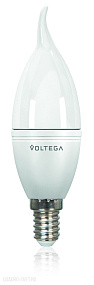Лампа светодиодная Свеча на ветру Voltega Е14 4000К 5.5W VG2-CW2E14cold5W