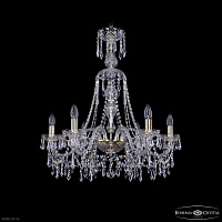 Хрустальная подвесная люстра Bohemia IVELE Crystal 1403/6/240/XL-75 G