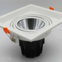 Встраиваемый светодиодный светильник Donolux Atom DL18893/01 White SQ