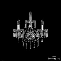 Бра хрустальное Bohemia IVELE Crystal 1403B/2+1/160/XL Ni