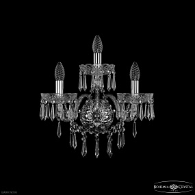 Бра хрустальное Bohemia IVELE Crystal 1403B/2+1/160/XL Ni