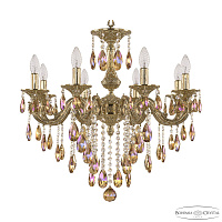 Подвесная хрустальная люстра Bohemia Ivele Crystal Florence 71101/8/210 B G K777