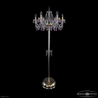 Торшер с хрусталем Bohemia IVELE Crystal 1410T2/6/195-160 G V7010
